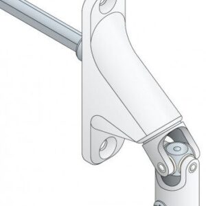 SORTIE DE CAISSON 90° TIGE CARRE 6